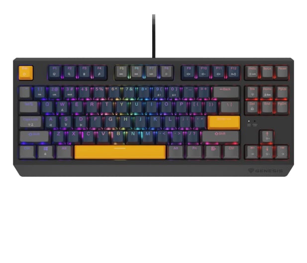 Genesis THOR 230 TKL NAVAL BLUE POSITIVE US RGB MECHANICZNA OUTEMU - 1351041 - zdjęcie